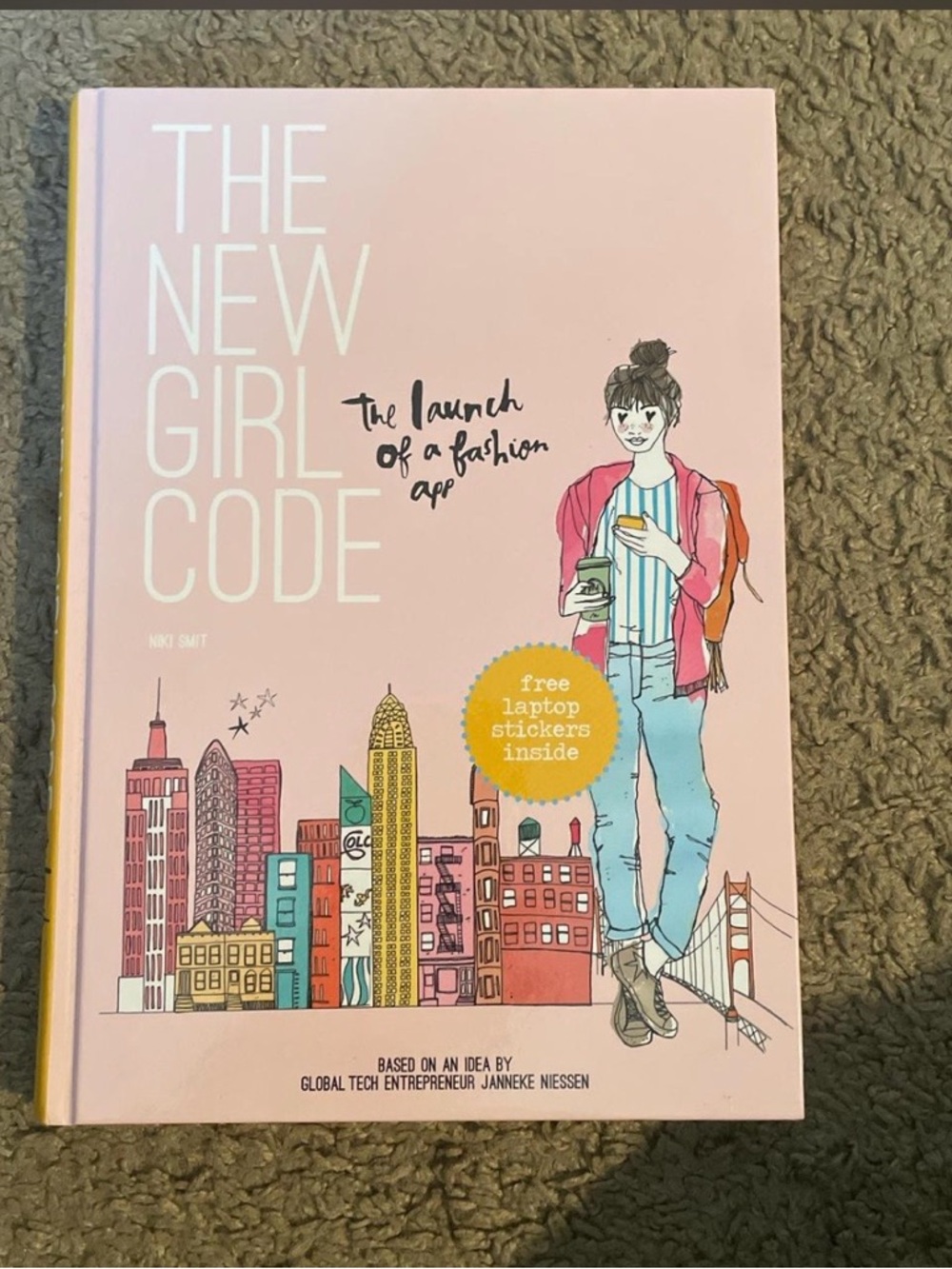The New Girl Code Pink Fashion Book